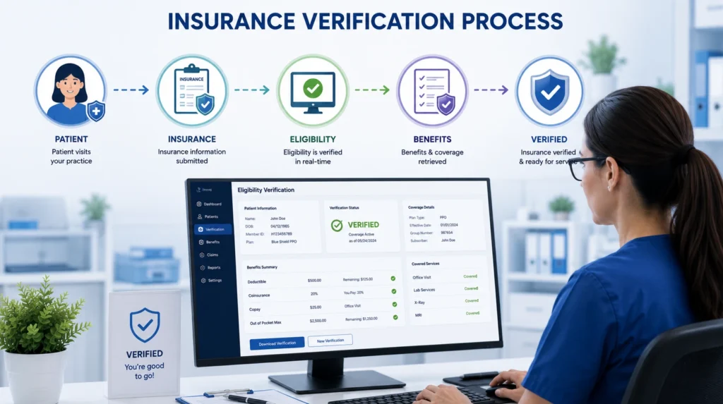 Patient Eligibility Verification services for Optimal RCM