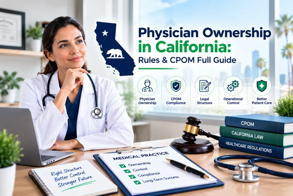 How California CPOM Rules Affect Physician Owned Practices
