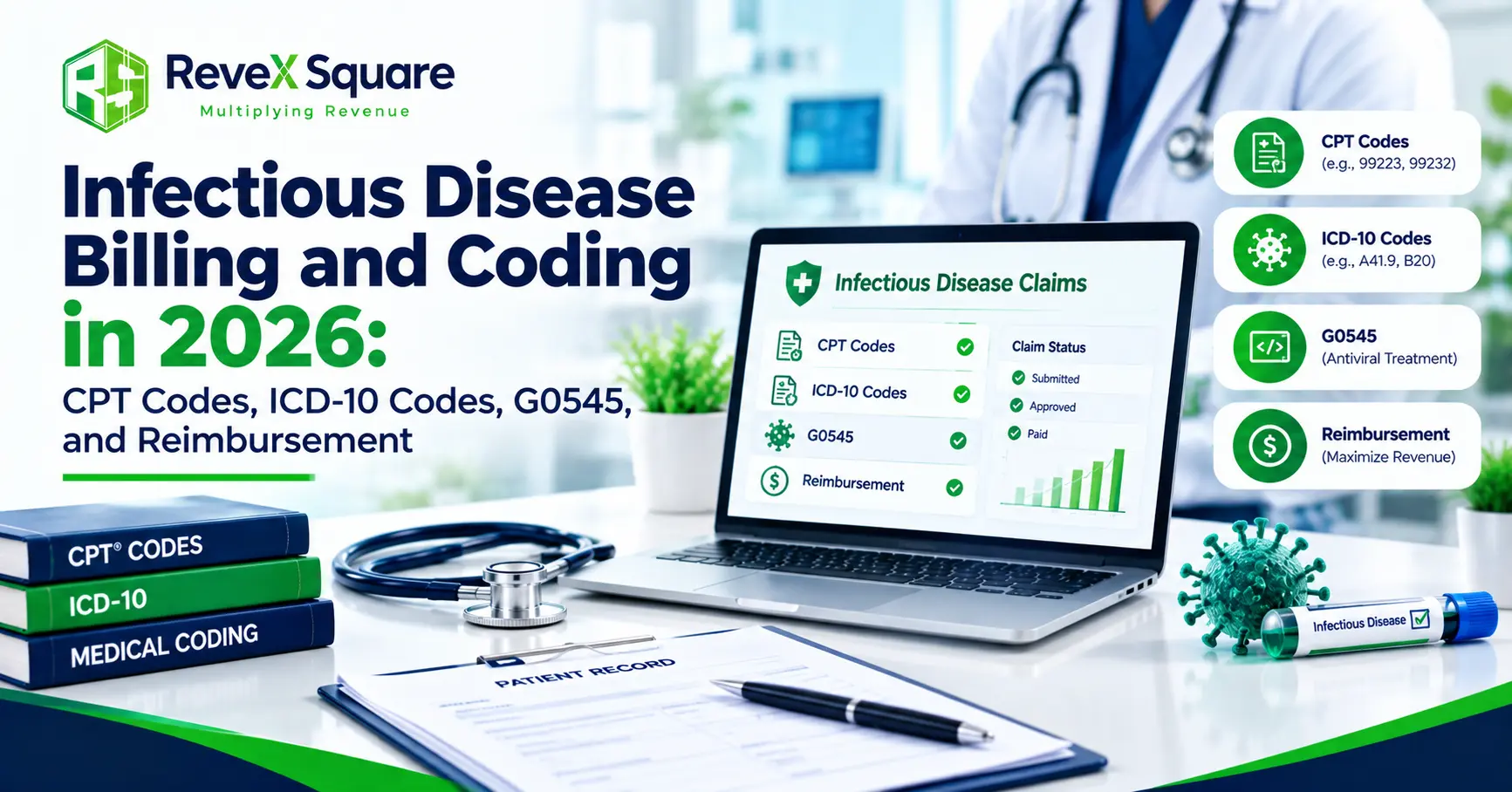 Infectious Disease Billing and Coding in 2026: CPT Codes, ICD-10 Codes, G0545, and Reimbursement